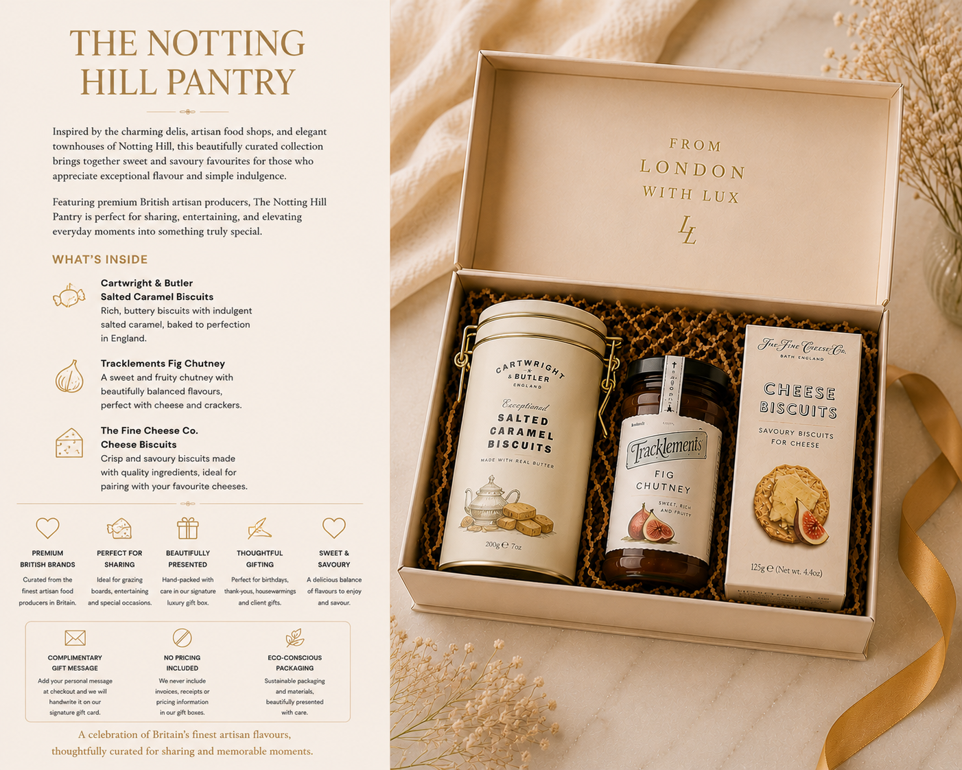 From London with Lux, Notting Hill Pastry Box description